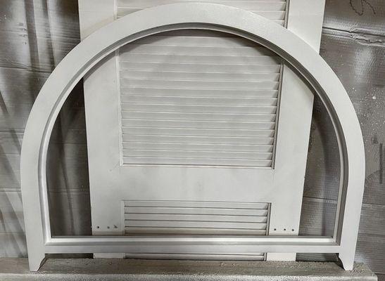 Curved Window manufactured by G's Custom Doors Inc.