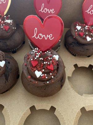 Valentine's cupcakes