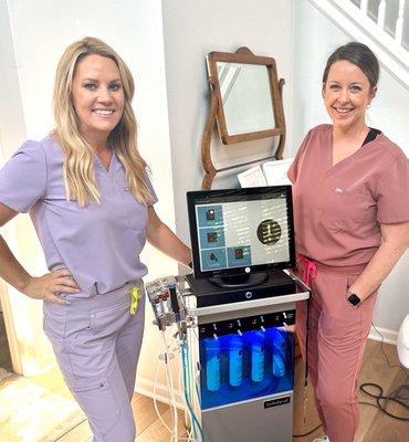 Launching Hydrafacial appointments.  Come get your Signature, Deluxe, or Platinum Hydrafacial today!