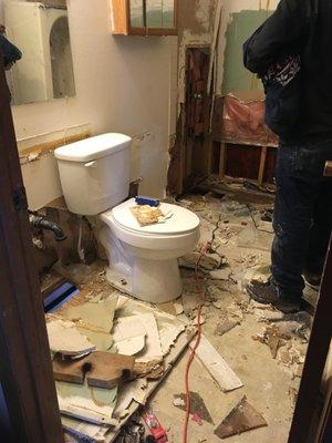 full bathroom remodel