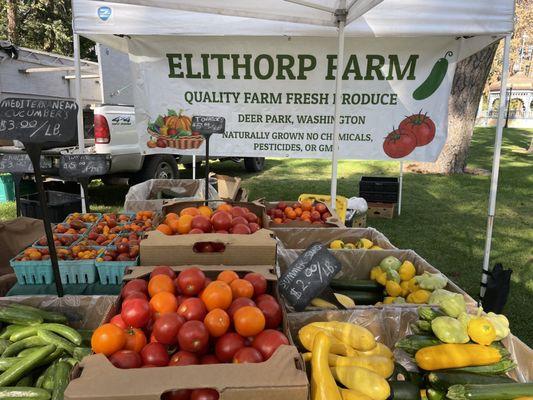 Great selection of fresh produce.