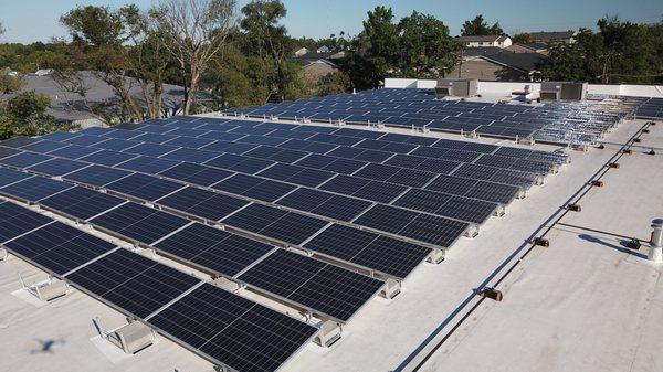 Eagle Point Solar Installation at Wired Production Group