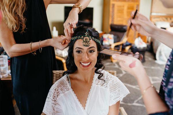 Bridal Makeup  Justine Grajski Oahu, Hawaii