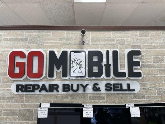 Go mobile cell phone repair store at charlotte