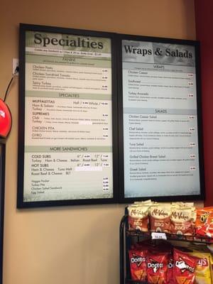 Murphy's Deli Menu :: Specialties -- Wraps & Salad