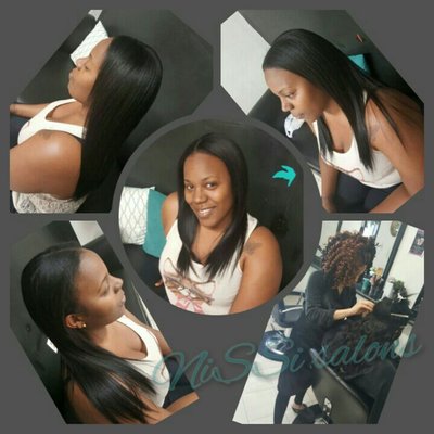 A single track Sew in technique is our Nissi 4 method. Looking for  leghts this is just what you need for a low maintenance  extensions.