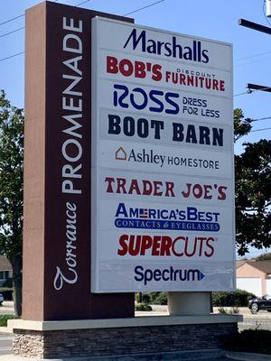 Torrance Promenade Plaza Signage