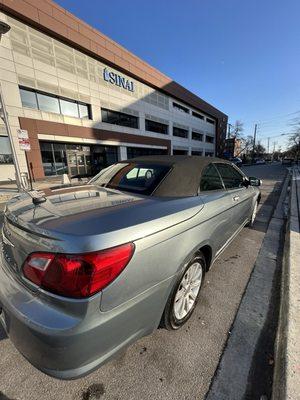 Exterior wash and tire shine