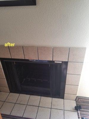 A fireplace upgrade fixes the problem