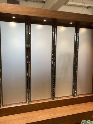 We offer installation services for retail displays.