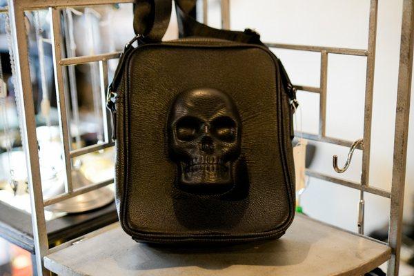 Skull messenger bag