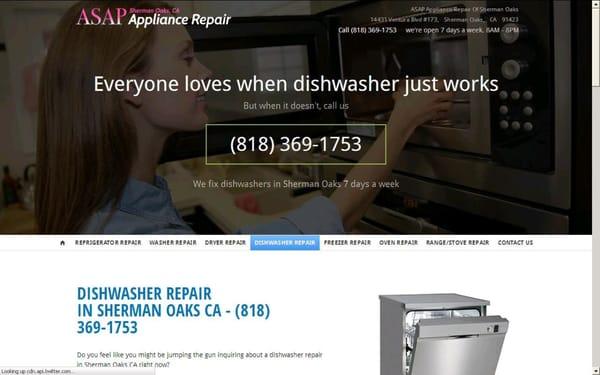 7 Days a Week Expert Technicians Will Fix Your Appliances http://www.appliancerepair-shermanoaksca.com