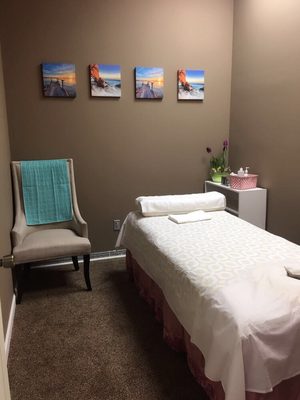 Massage room. Comfortable and very clean