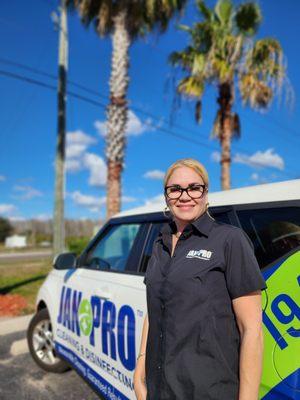 Exceptional Unit Franchise owner at JAN-PRO Cleaning & Disinfecting in Tampa Bay! Delivering amazing cleaning services