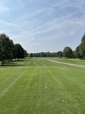 Hole 10 tee box.