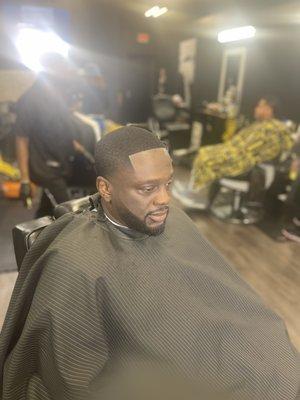 Wakanda Special: shampoo and conditioning, haircut, shave, facial, beard maintenance with enriching and hydrate detangling beard wash