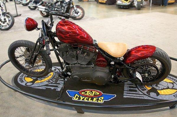 2003 Harley Night Train we designed and painted