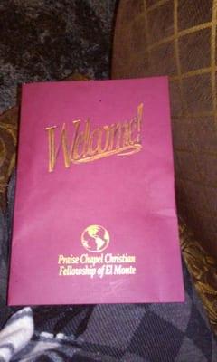 Welcome booklet