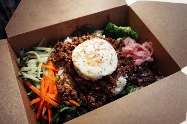 Bi-Bim Bap (Korean mixed rice bowl)