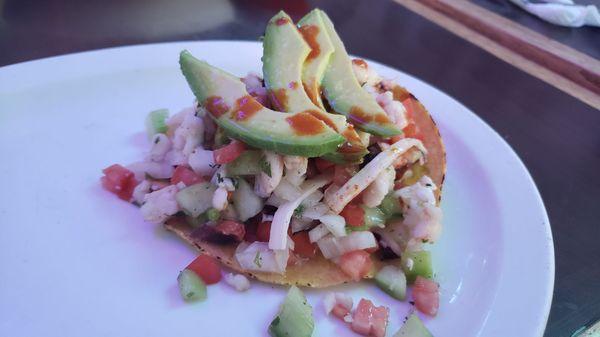 Tostada mixta