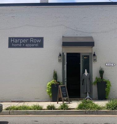 Harper Row located in the heart of downtown Duluth.  Classic affordable women's clothing and home decor.