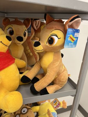 In the front of the store and buy Customer Care, you'll find lively conversation by our stuffed friends