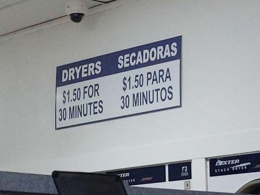 Dryer prices