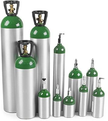 Medical cylinders - (O2) Oxigen cylinders.