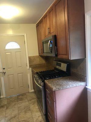 Kitchen upgrade, kitchen renovation