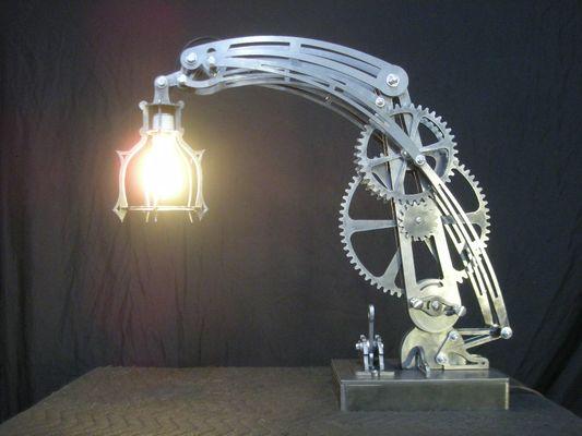 Steam punk lamp