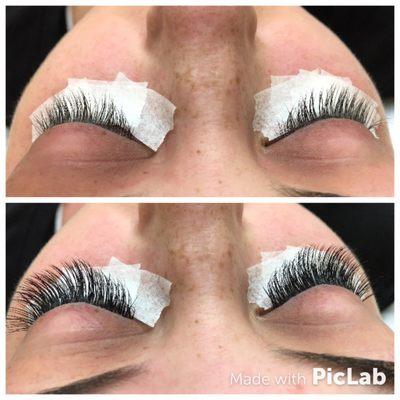 Eyelashes extension