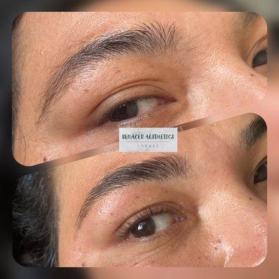 Eyebrow lamination & Lash Lift w/ Tint