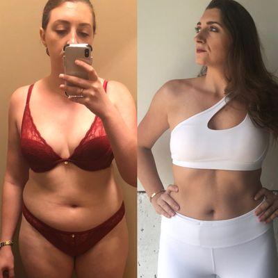 This is Chloe, the founder of the Diet Destination. She has lost 40+ lbs and four dress sizes since April 2019.