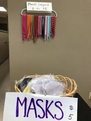 Masks & mask lanyard