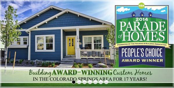 2014 Parade of Homes - People's Choice Award