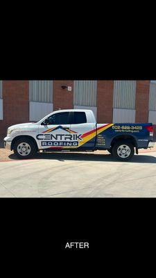 Centrik Roofing Truck