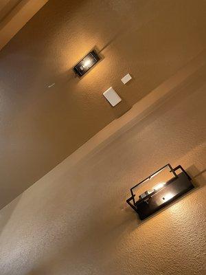 Installing light fixtures