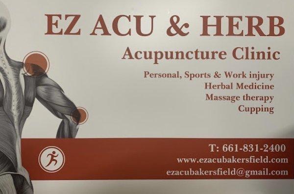 Ez Acu & Herb Acupuncture Clinic.