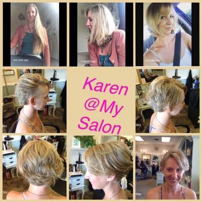 This client wanted something new. She decided to do it in stages during the year.  Simply Beautiful at every stage!