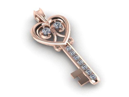 Mother's Key Pendant