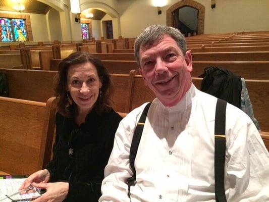 Our conductors, Lynn Swanson and Dr. William Baker