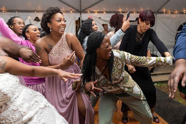 Good times and a celebration of love held at the Millennium Gate Museum in Atlanta.