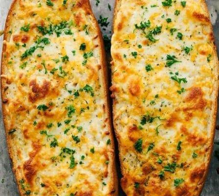 Cheesy Garlic flatbread