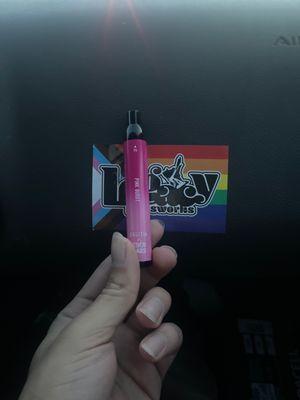 Pink burst vape