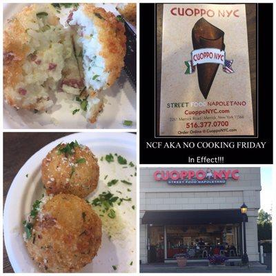 Rice Balls, Menu & cool exterior  6-2-2017