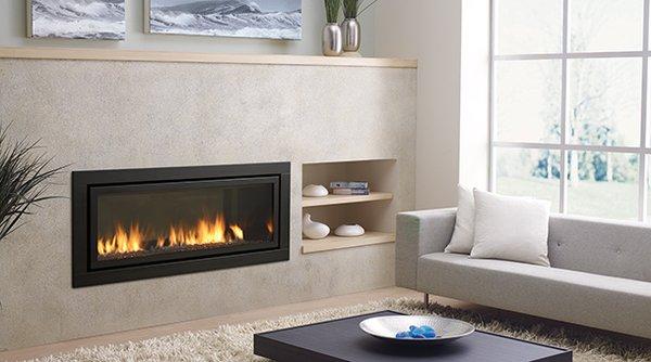 Modern linear fireplaces in all sizes!