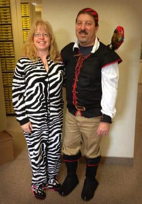 Halloween is always a day of fun at Flanagan Orthodontics!