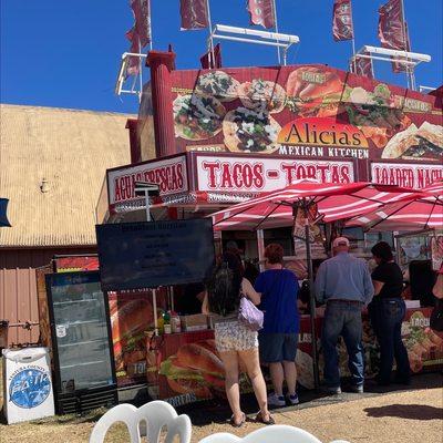 Taco stand