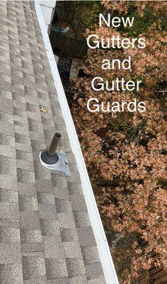 after gutter guards