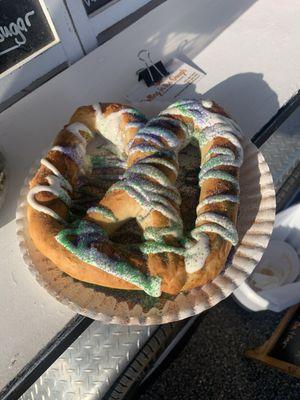 King Cake Pretzel